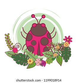 ladybug cute cartoon