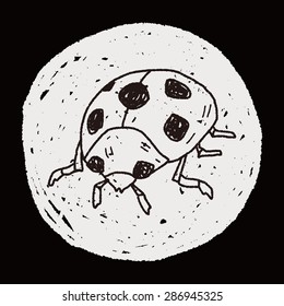 Ladybug doodle
