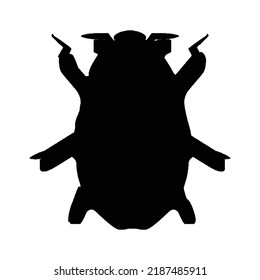 ladybug flaticon animal vector illustration