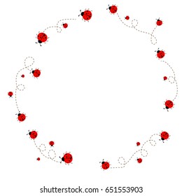 ladybug frame