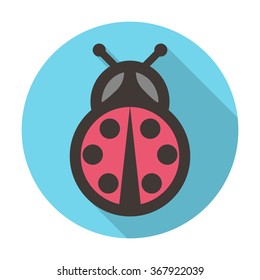 Ladybug icon.