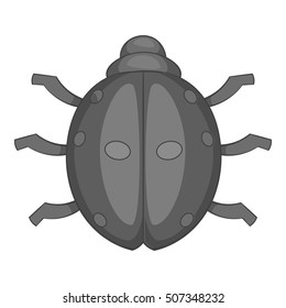Ladybug icon. Cartoon illustration of ladybug vector icon for web