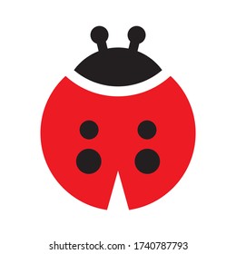 Ladybug icon, ideal for stickers, Tshirt and general designs.