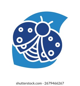 Ícone De Ladybug Mini Ícone De Ilustração. Use Para Conceitos Modernos, Impressão, Ui, Kit Ux, Desenvolvimento De Web E Aplicativos. Vetor Relacionado A Escritório, Educação, Exame E Muito Mais