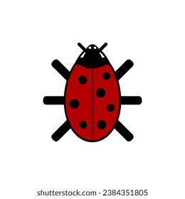 Icono de fallo en fondo blanco. Ilustración vectorial.