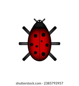 Icono de fallo en fondo blanco. Ilustración vectorial.