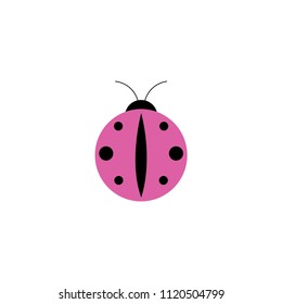 ladybug icon sign vector symbol
