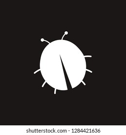 ladybug icon. ladybug vector design. sign design