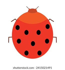 ladybug icon vector illustration design