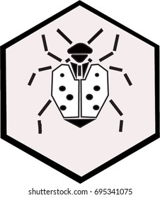 ladybug Icon vintage