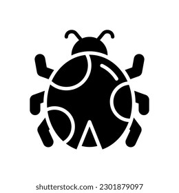 ladybug icon for your website design, logo, app, UI.