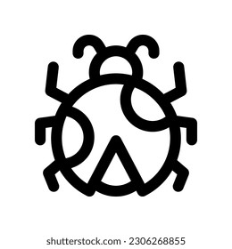 ladybug icon for your website design, logo, app, UI.