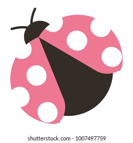ladybug insect small icon animal