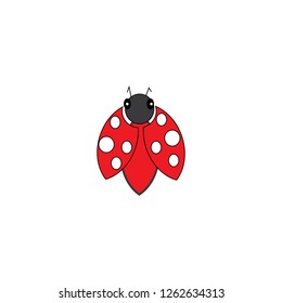 Ladybug Logo Vector