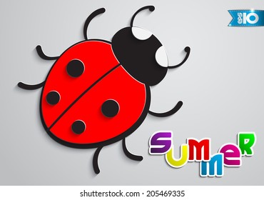 Ladybug Paper