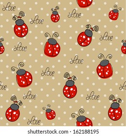 Ladybug pattern