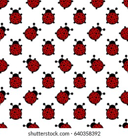 Ladybug pattern.