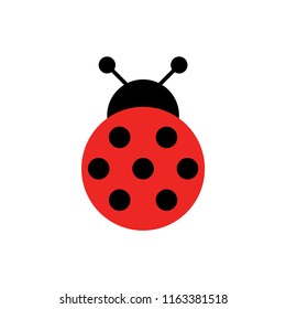 ladybug simple vector