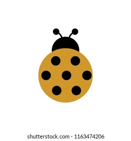 Ladybug simple vector