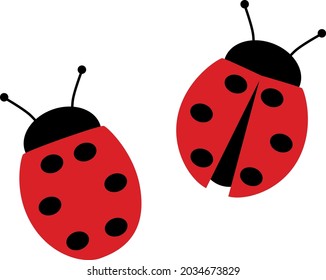 Ladybug is a symbol of good luck and good fortune.