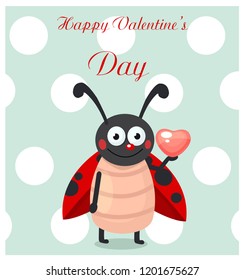 ladybug for valentine's day