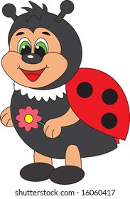 ladybug, vector