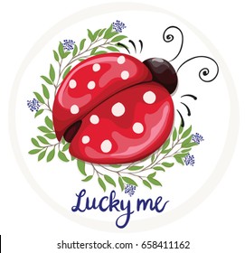 ladybug vector design