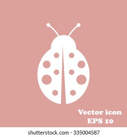 ladybug vector icon