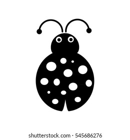 Ladybug vector icon