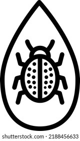 Ilustración de diseño de iconos de vectores de laguna