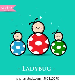Ladybug. Vector, illustration, eps10.