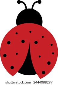 Ladybug Vector, perfect for adding a touch of charm to your design projects