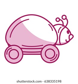 ladybug with wheels icon
