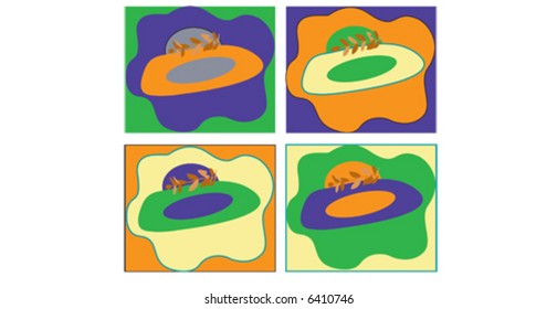 lady-hats in different colors