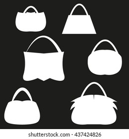 lady's bag, vector illustration