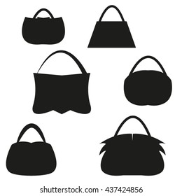 lady's bag, vector illustration