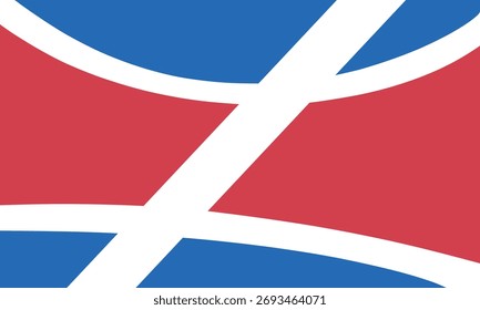 Lafayette Stadtflagge, Lafayette Parish County, Bundesstaat Louisiana, Vereinigte Staaten von Amerika, USA Stadtzeichen. Lafayette Stadt Emblem Banner. Aufkleber Lafayette Stadt.