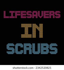 lafe savers in scrubs t shirt design