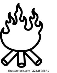 Lag baomer event fully editable vector icon

