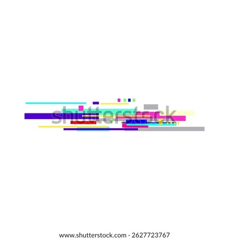 lag glitch error cartoon. malfunction anomaly, disruption flaw, issue defect lag glitch error sign. isolated symbol vector illustration