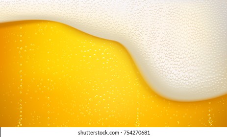 Lager Beer Background