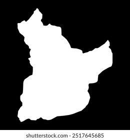 Laghman province map, administrative division of Afghanistan.
