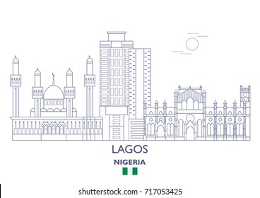 Lagos Linear City Skyline, Nigeria