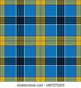 Laing Tartan. Seamless pattern for fabric, kilts, skirts, plaids