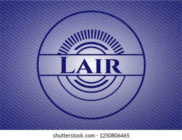 Lair with jean texture