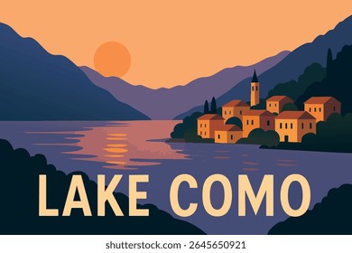 O Lago Como, na Itália, oferece vistas panorâmicas de tirar o fôlego de águas tranquilas cercadas por montanhas majestosas, proporcionando um retiro idílico para os amantes da natureza e aqueles que buscam uma exploração ao ar livre pacífica 