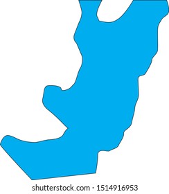 lake County map in Tennessee state