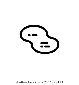 lake icon vector design template