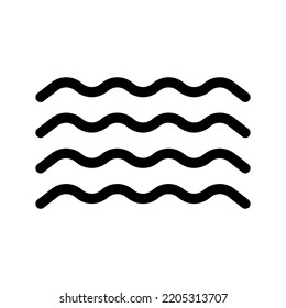 Lake Icon Vector Symbol Design Illustration
