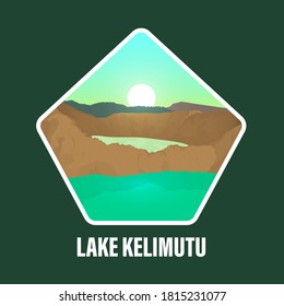 Lake Kelimutu - One of the most famous landscape in Indonesia